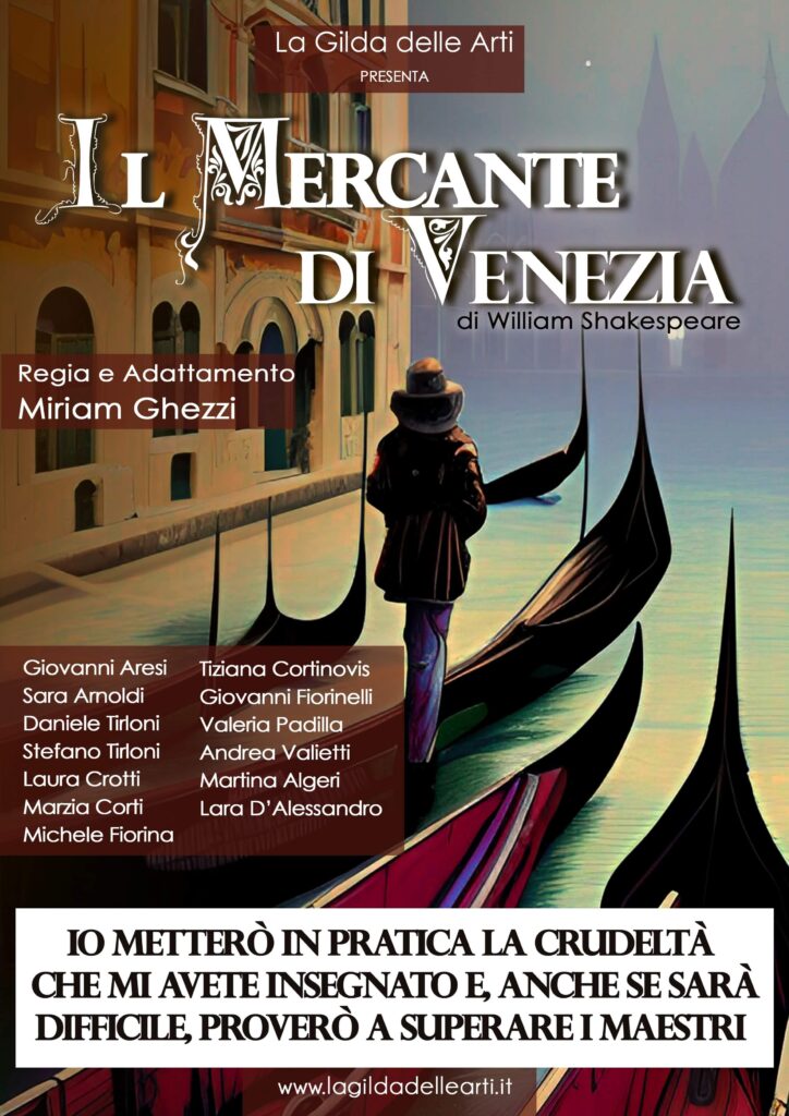 Locandina il mercante di Venezia